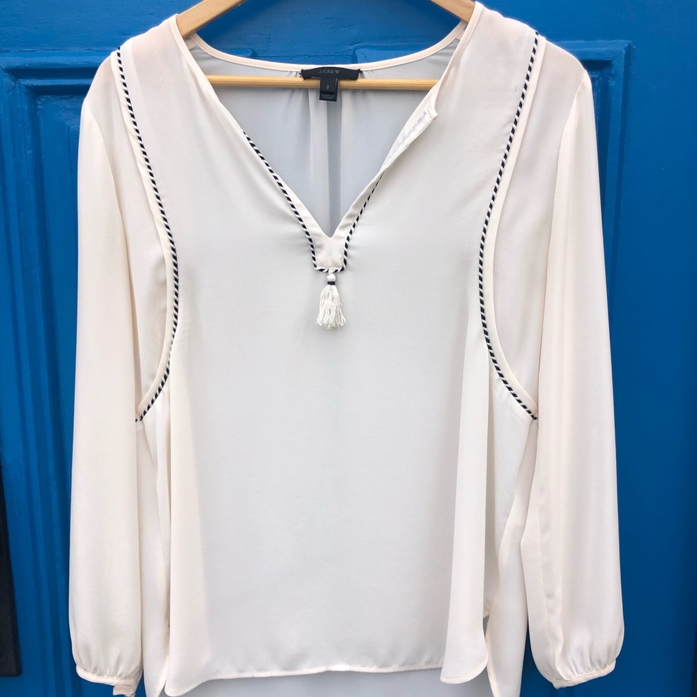 Off white jcrew dress shirt
